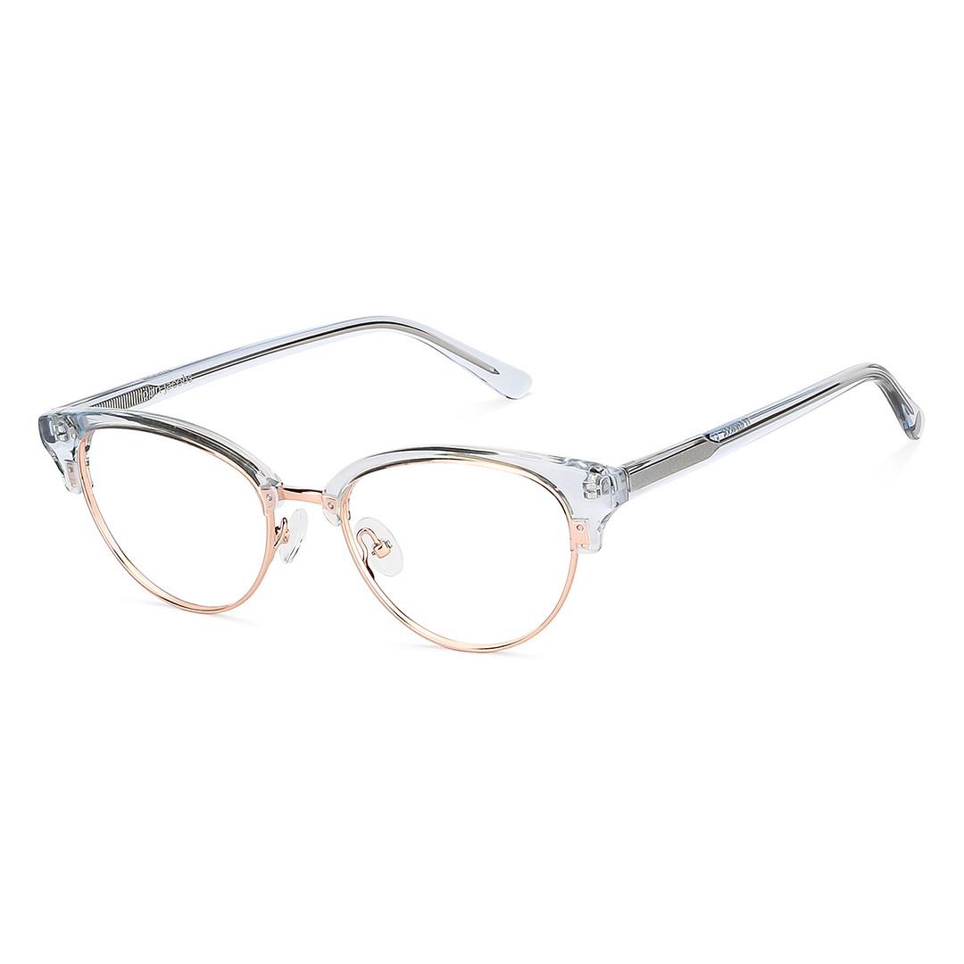 John Jacobs Online Rose Gold Full Rim Cat Eye right side